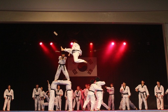Các màn trình diễn Taekwondo ngoạn mục