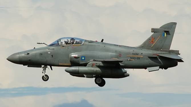 Máy bay chiến đấu Hawk của Không quân Hoàng gia Malaysia. Ảnh: RMAF 