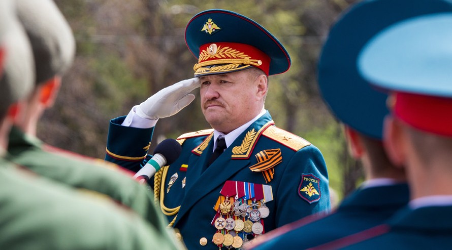 Trung tướng Nga vừa tử trận ở Syria Valery Asapov. Ảnh: Sputnik