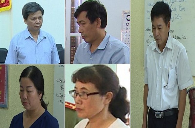 Năm cán bộ giáo dục tỉnh Sơn La vừa bị khởi tố về tội lợi dụng chức vụ, quyền hạn trong thi hành công vụ.