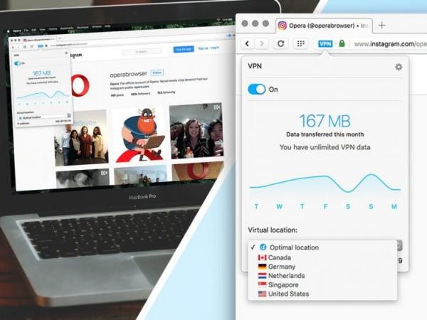 Opera cung cấp trình duyệt đầu tiên trên thế giới tích hợp sẵn VPN