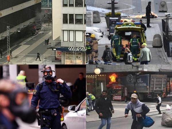 Thụy Điển: Khủng bố bằng xe tải ở thủ đô Stockholm, ít nhất 5 người thiệt mạng