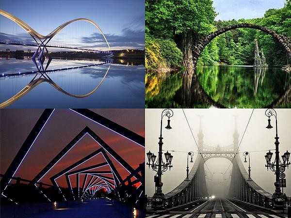 Những cây cầu có kiến trúc độc đáo và mê hoặc nhất thế giới