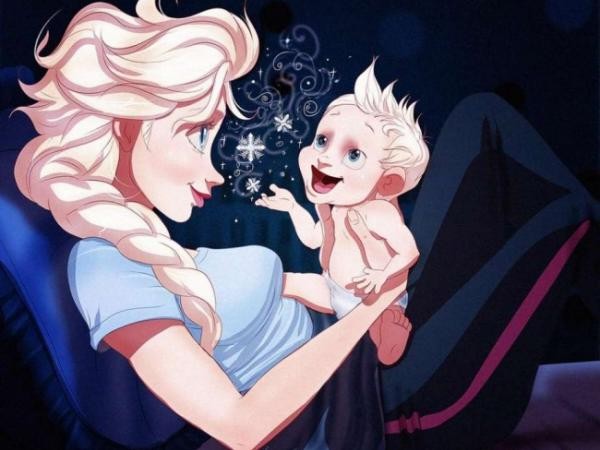Các nàng công chúa nhà Disney trông sẽ thế nào nếu một ngày họ làm mẹ?