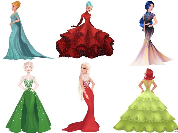 Bạn có muốn biết khi 12 cung hoàng đạo biến thành công chúa sẽ xinh thế nào không?