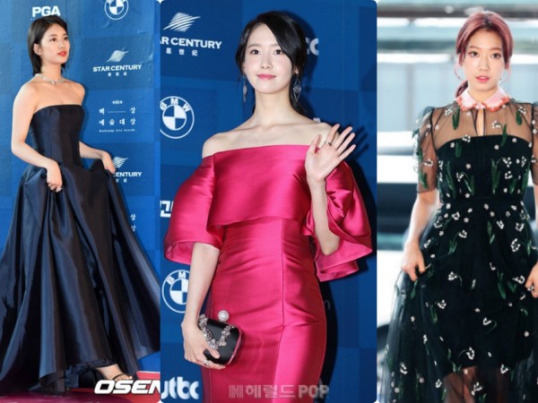 Yoona và Suzy đúng là nữ hoàng thảm đỏ trong khi Park Shin Hye bị "dìm hàng" không thương tiếc