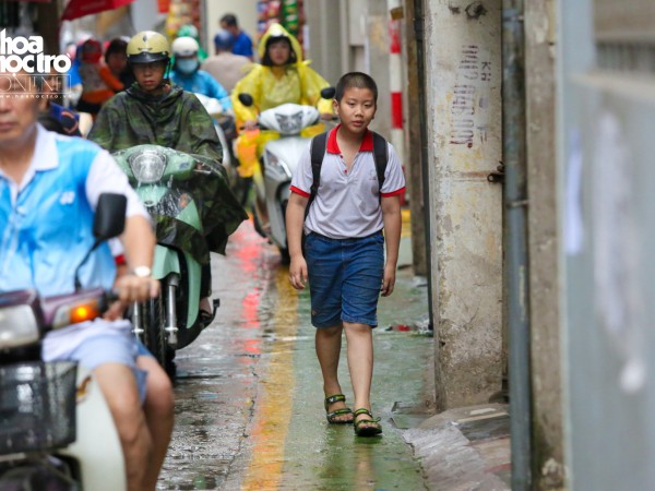 Lần đầu tiên Hà Nội có làn đường an toàn dành riêng cho trẻ em