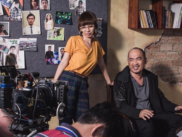 Diễn viên Thu Trang suýt gãy chân khi đóng phim với Tiến Luật trong "Chí Phèo ngoại truyện"
