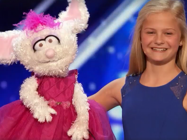 "Cô bé nút vàng" 12 tuổi khiến cả trường quay "America's Got Talent" sốc với phần thi “hát tiếng bụng”