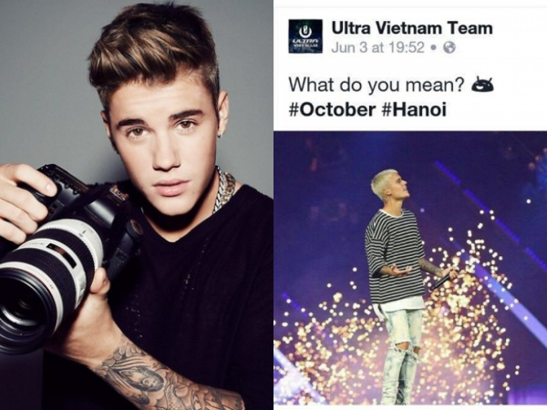 Các Beliebers "mất ăn mất ngủ" trước tin đồn Justin Bieber đến Việt Nam vào tháng 10