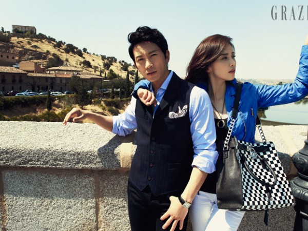 Vợ chồng Ji Sung và Lee Bo Young từ chối tham gia show truyền hình "Newlywed Diary"