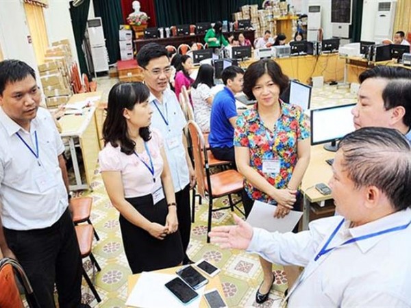 Hà Nội: Công tác chấm thi THPT Quốc gia 2017 đúng tiến độ, kết quả sẽ có trước ngày 7/7