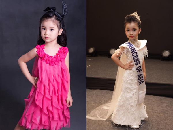 Vẻ đáng yêu của cô nhóc 5 tuổi người Việt vừa được phong "Công chúa châu Á"