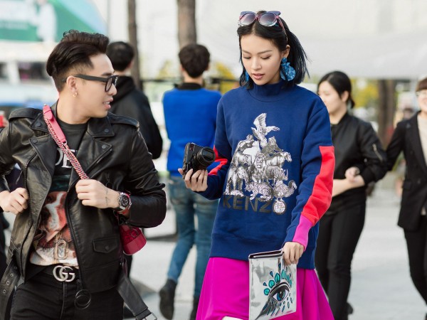 Phí Phương Anh cùng Hoàng Ku "biến hóa" khôn lường tại "Seoul Fashion Week"