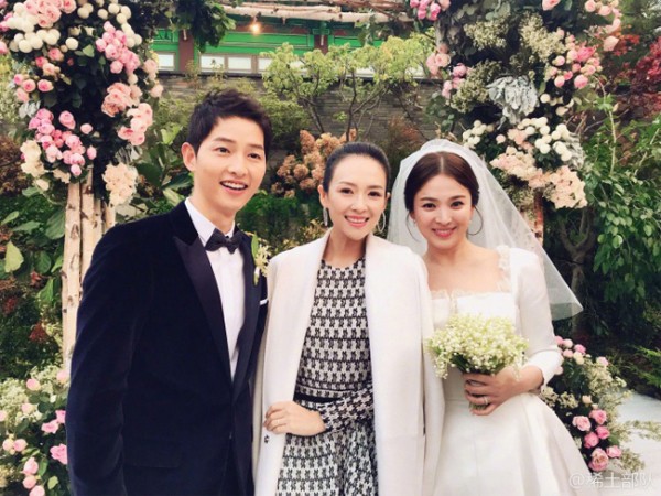 "Đại Hoa đán" Chương Tử Di chia sẻ đầy xúc động về đám cưới Song Joong Ki - Song Hye Kyo