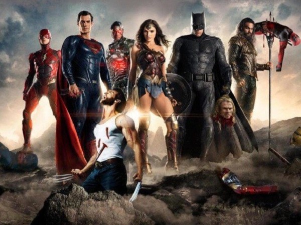 Không thể tin được đây là poster phim “Justice League” được sử dụng tại một số rạp chiếu Trung Quốc
