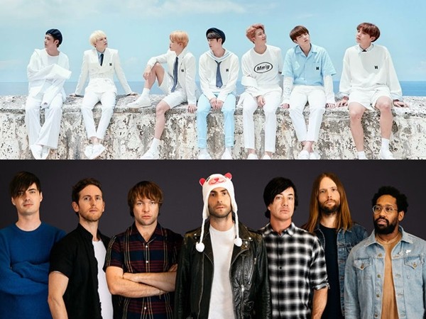Xôn xao thông tin sau Fall Out Boy, BTS sắp hợp tác với Maroon 5?