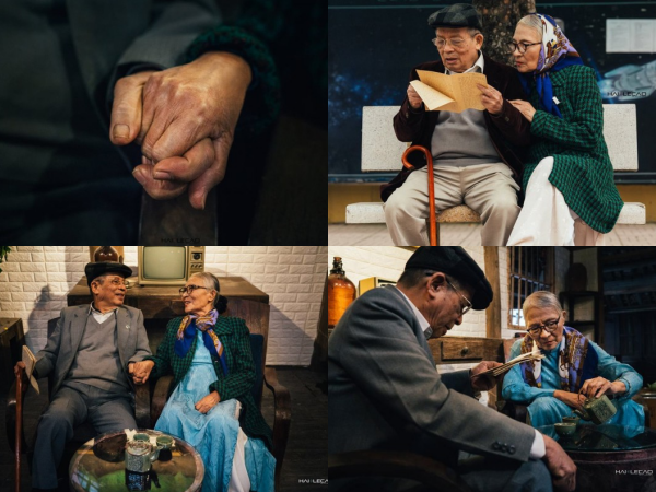 Bạn sẽ xúc động với bộ ảnh kỷ niệm 65 năm ngày cưới của vợ chồng GS Nguyễn Đình Chú 