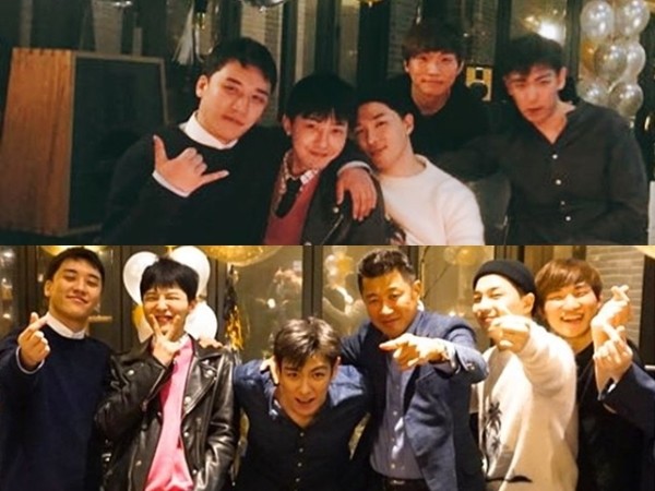 5 thành viên BIG BANG hội ngộ đông đủ tiễn G-Dragon và Taeyang nhập ngũ