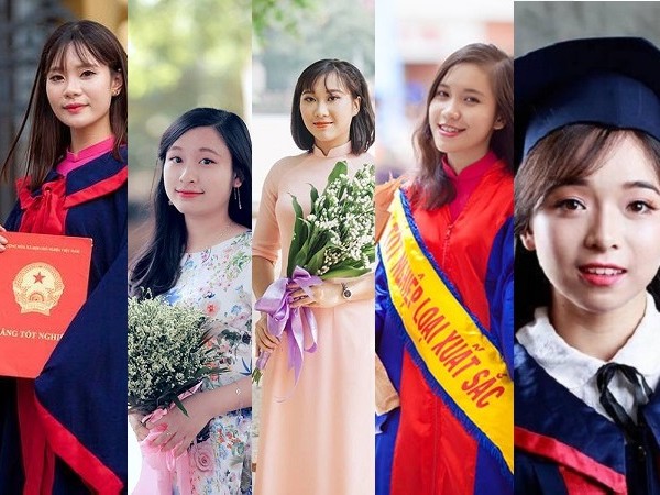 5 nữ thủ khoa đại học tài sắc vẹn toàn của khóa tốt nghiệp 2017