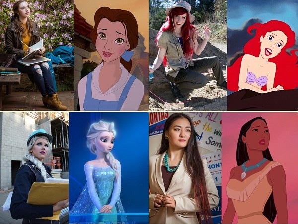 Các nàng công chúa Disney sẽ làm công việc gì nếu được sinh ra trong thế giới hiện đại?