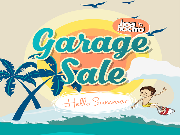 Chào mùa Hè rực rỡ cùng "Hoa Học Trò's Garage Sale: Hello Summer 2018"