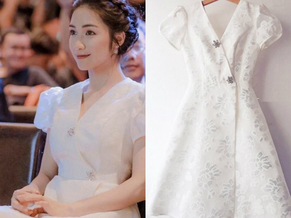 Hòa Minzy diện váy ăn theo Song Hye Kyo có giá chưa đến 1/10