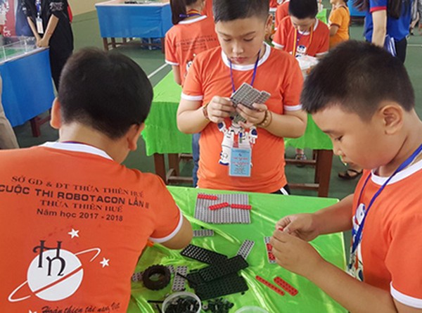 Thừa Thiên Huế: Hào hứng với cuộc thi Robot cho học sinh
