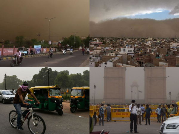 Kinh hoàng bão bụi ở Ấn Độ khiến hàng trăm người thương vong