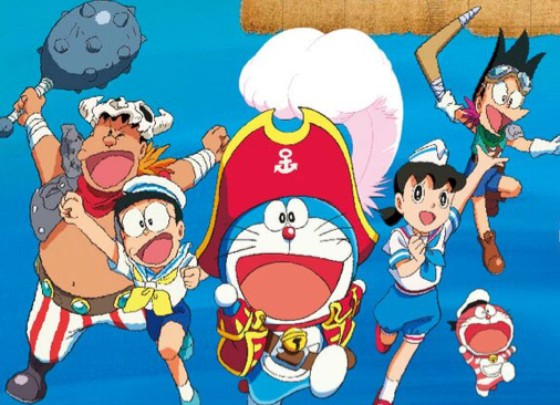 "Doraemon: Nobita và đảo giấu vàng" hé lộ hình ảnh "phi đội" trong phim