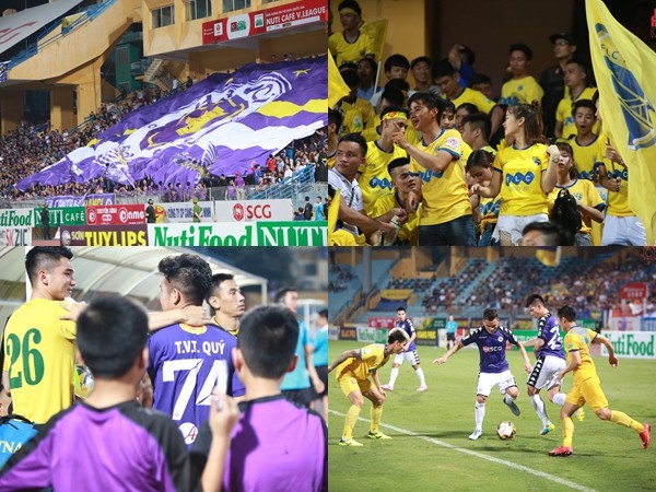 V.League 2018: Quang Hải "mở lưới" FLC Thanh Hóa, Hà Nội FC giành chiến thắng với tỉ số suýt soát