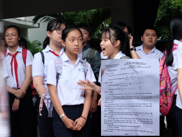 Đà Nẵng: Đề Toán tuyển sinh vào lớp 10 có tính phân hóa cao