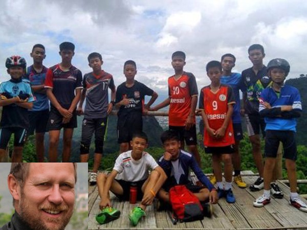 Bác sĩ Úc giúp thay đổi kế hoạch giải cứu đội bóng nhí Thái Lan vào phút chót