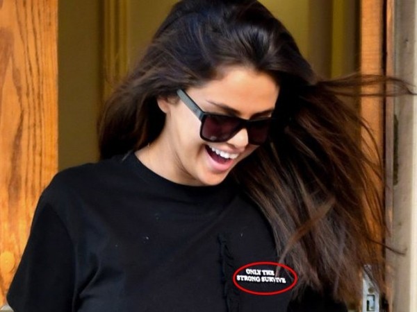 Thông điệp thú vị trên áo của Selena sau tin Justin Bieber đính hôn