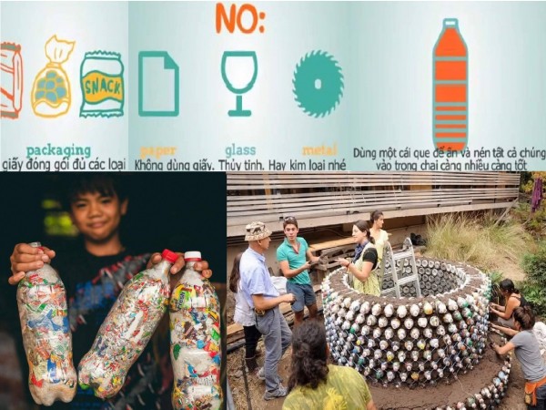 Sáng tạo vì môi trường: Giới trẻ Việt chế biến rác thải nhựa thành gạch để xây nhà