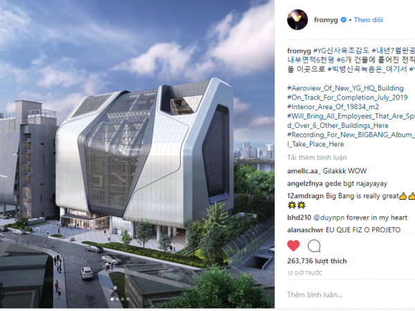 Tung hình ảnh trụ sở mới, bố Yang được fan nhắc khéo đừng làm mất “đặc sản” của YG