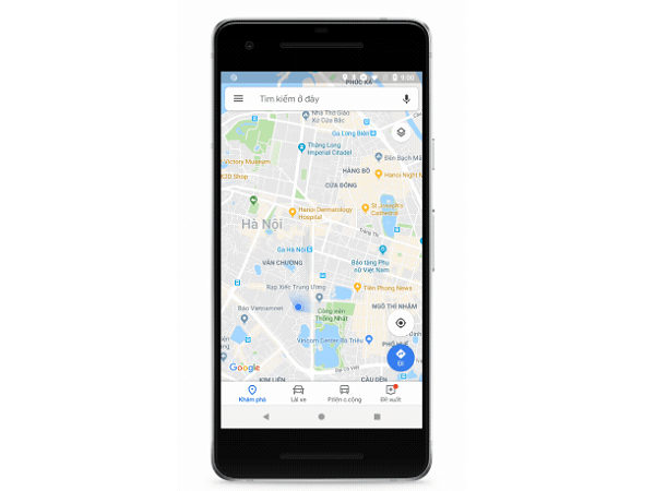 Google Maps ra mắt tuỳ chọn dành riêng cho xe máy tại Việt Nam