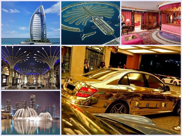Choáng ngợp trước độ xa xỉ của “thành phố vàng” Dubai