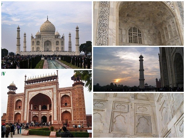 Đền Taj Mahal - biểu tượng của tình yêu vĩnh cửu