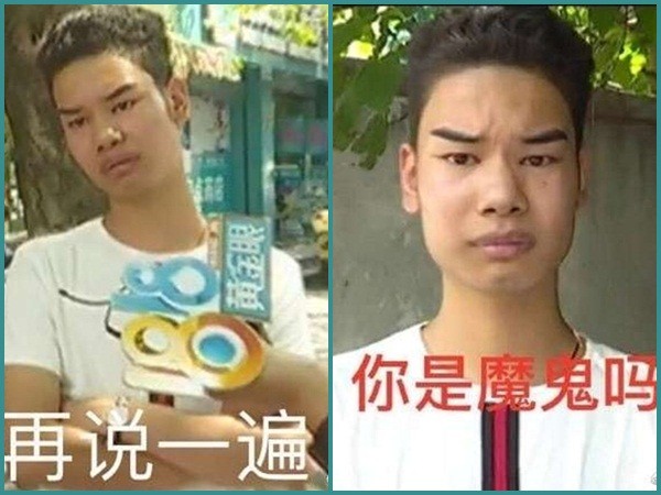 Biểu cảm của thanh niên khi cầm hóa đơn cắt tóc gần 140 triệu gây bão mạng xã hội Trung Quốc