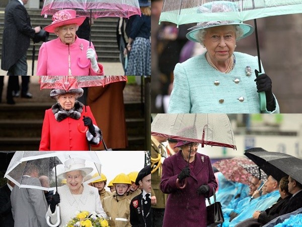Tiết lộ thú vị về những chiếc ô của nữ hoàng Anh Elizabeth II