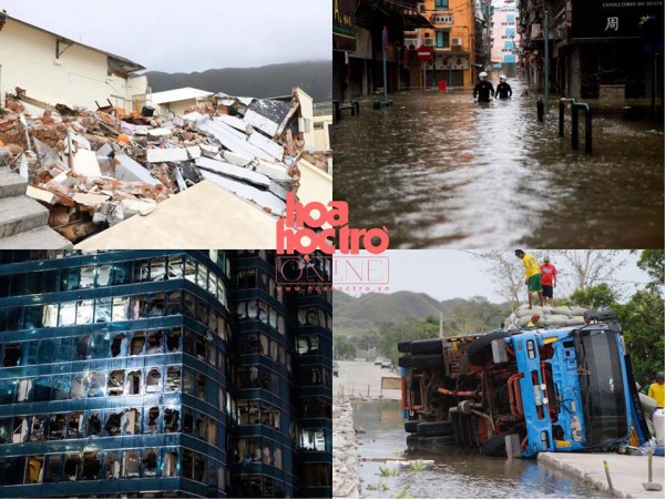 Chùm ảnh: Hong Kong và Philippines hoang tàn sau siêu bão lịch sử Mangkhut