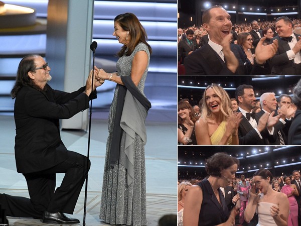 Màn cầu hôn là khoảnh khắc đẹp đẽ nhất trong lễ trao giải truyền hình Emmy!