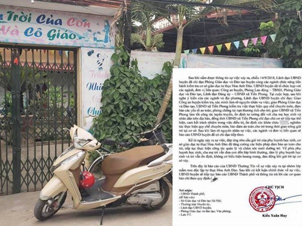 Hà Nội: Báo cáo UBND thành phố vụ bé trai bị rách bộ phận sinh dục khi chơi ở lớp