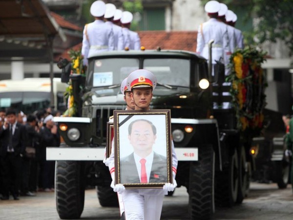 Lễ truy điệu trang trọng tại tang lễ Chủ tịch nước Trần Đại Quang