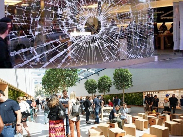 Apple Store tại Mỹ bị tấn công hai lần một ngày sau khi iPhone Xs và iPhone Xs Max lên kệ