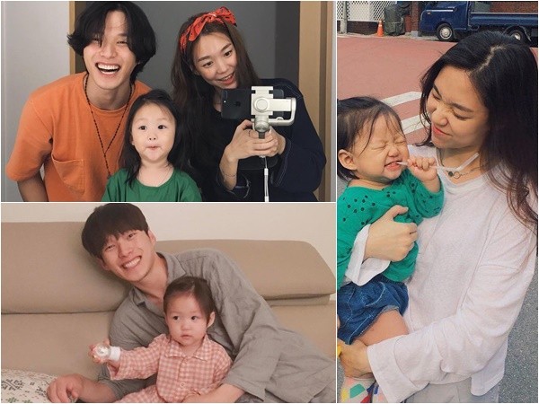 "Rụng tim" với bộ ảnh "cute phô mai que" của gia đình trẻ ở Hàn Quốc