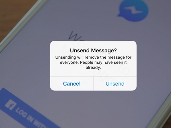 Tính năng thu hồi tin nhắn - "Unsend" sắp được Facebook phát hành trên Messenger