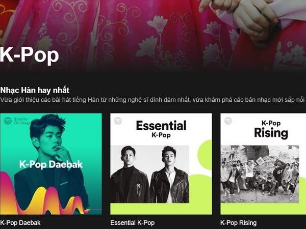 Điểm danh những playlist nhạc K-Pop được yêu thích nhất hiện nay trên Spotify