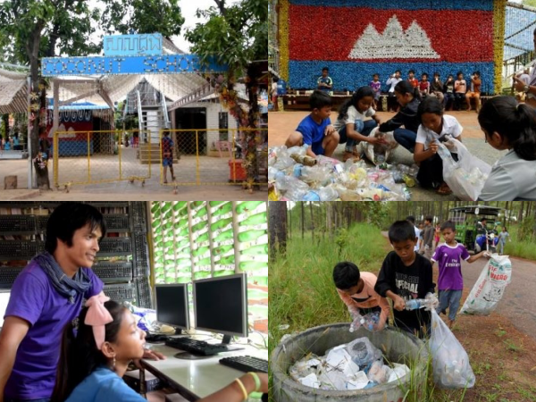 Campuchia: Ghé thăm trường học độc đáo tính học phí bằng... rác